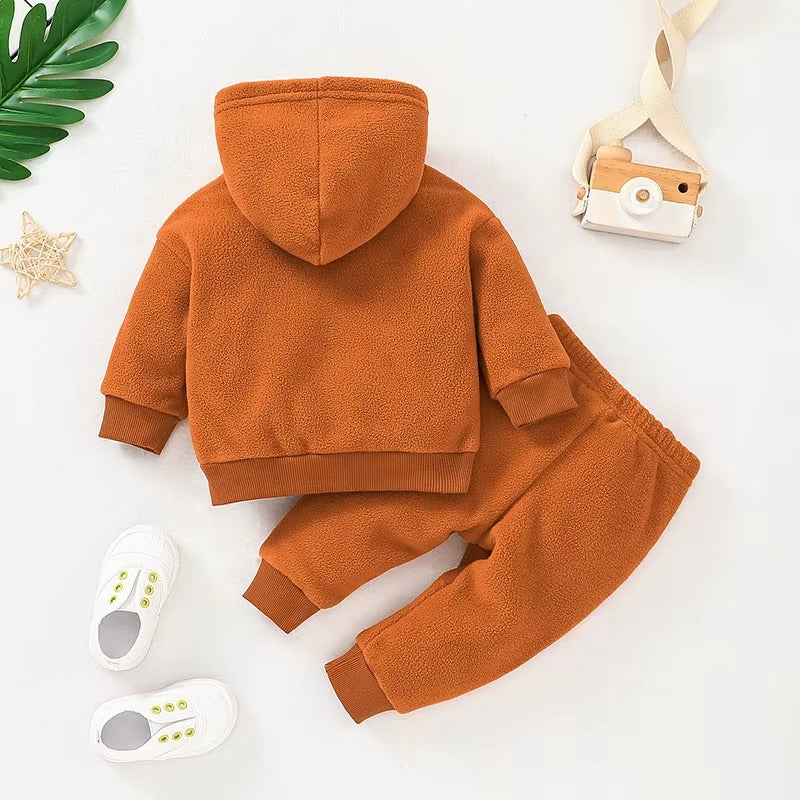 Baby Boy Autumn Long Sleeve Sweater 2Pcs Clothes Set