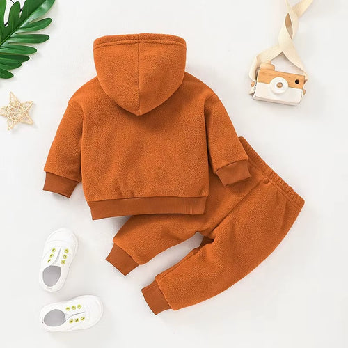Baby Boy Autumn Long Sleeve Sweater 2Pcs Clothes Set