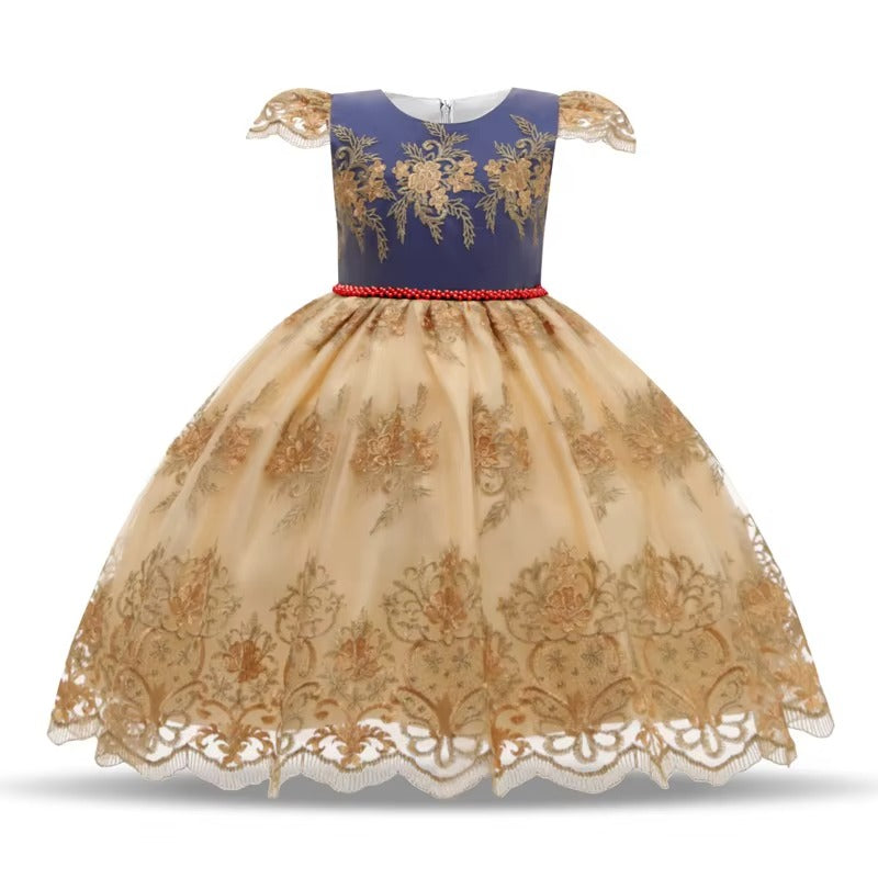 1 Year Old Baby Girl Sequin Tutu Flower Bow Princess Party Dress